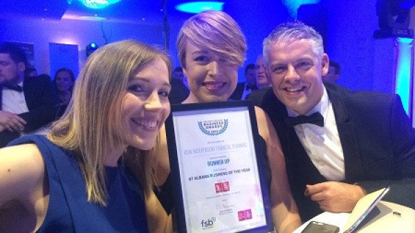 KDW recognised at the FSB Hertfordshire Business Awards